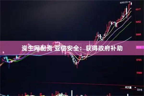 资生网配资 亚信安全：获得政府补助