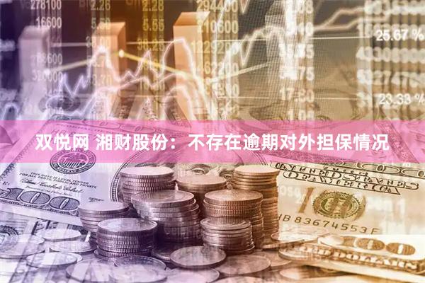 双悦网 湘财股份：不存在逾期对外担保情况