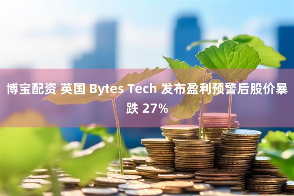 博宝配资 英国 Bytes Tech 发布盈利预警后股价暴跌 27%